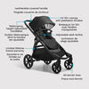 Poussette Baby Jogger City Select 2, collection écologique, noir lunaire