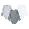 Nike 3 Pack Bodysuit Set - Grey