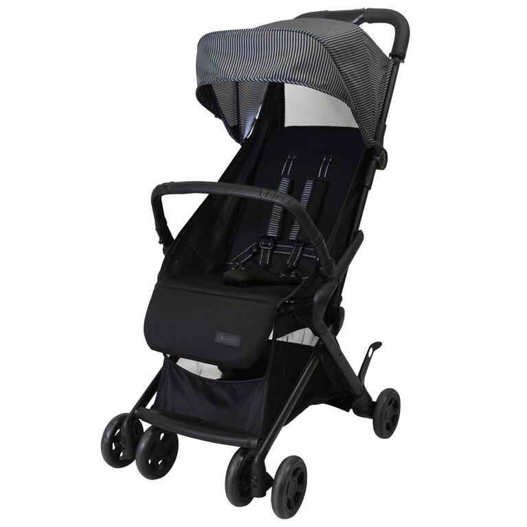 Safety 1st Cube Stroller - Black/Grey Pinstripe