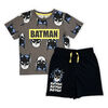Batman 2 Piece Short Set - Charcoal 3T