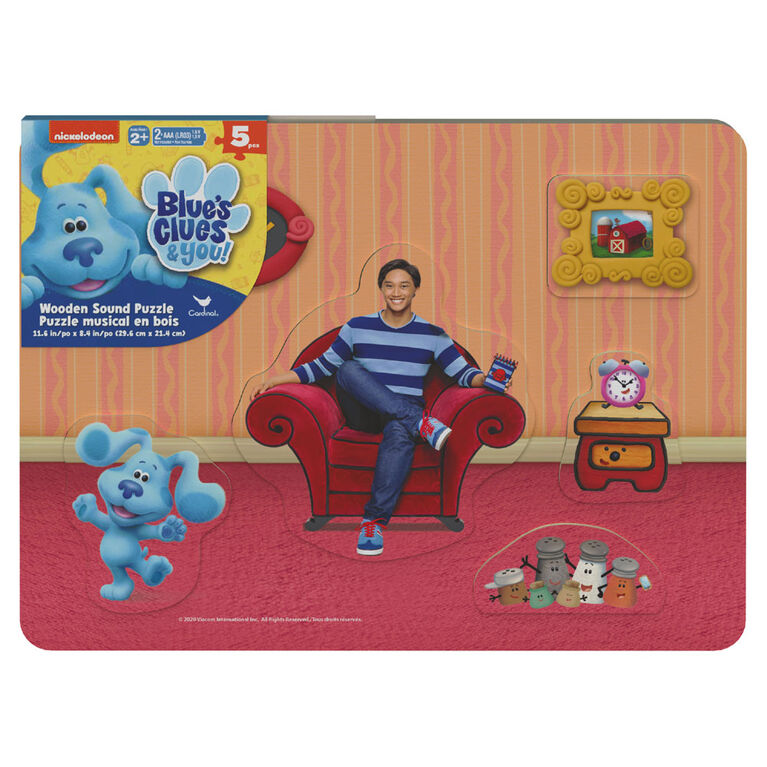 Blue's Clues Chunky Wood Sound Puzzle