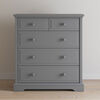 Child Craft Camden Ready to Assemble 4-Drawer Chest - Cool Gray