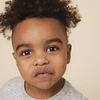 little styler graphic tee, 12-18m - grey grindle