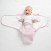 SwaddleMe Luxe Natural Position 2-IN-1 - Sugar Stripes