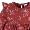 Gerber Childrenswear - Lot de 2 robes babydoll - Feuilles orange foncé