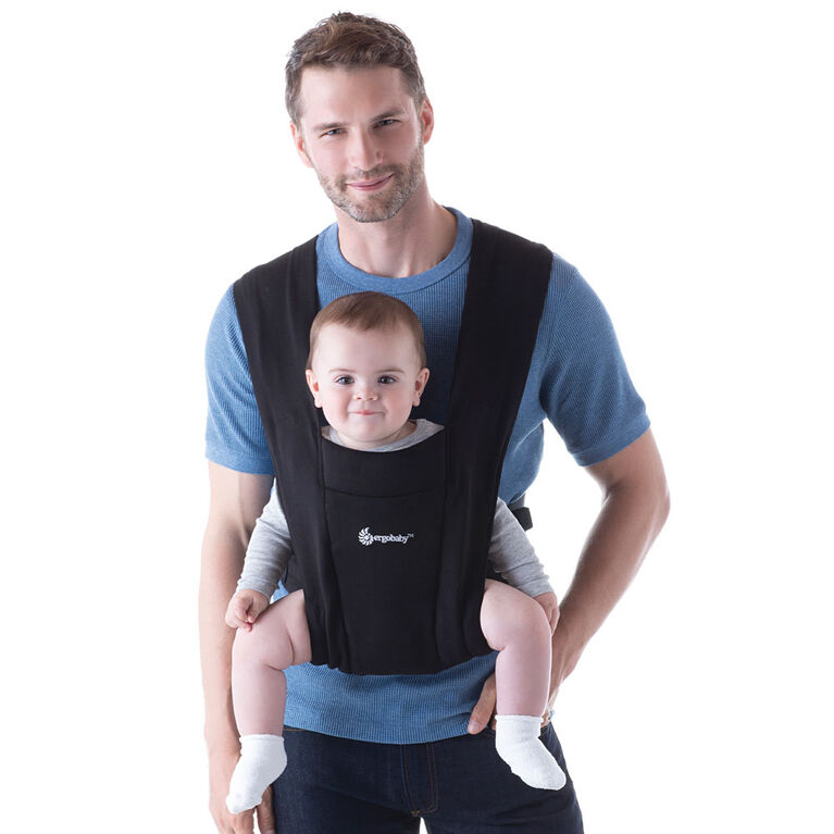 Ergobaby Embrace Cozy Newborn Carrier - Pure Black