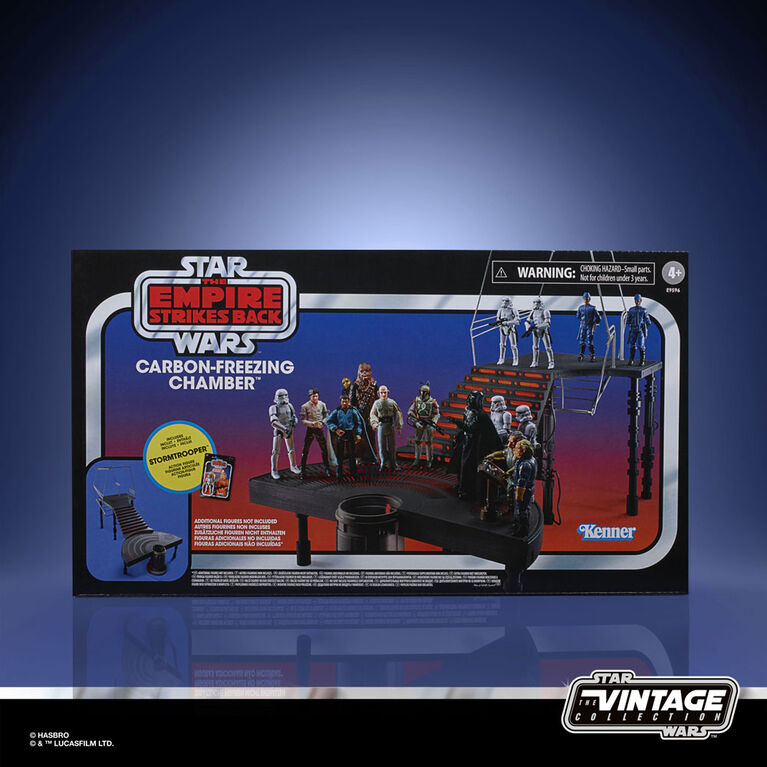 Star Wars The Vintage Collection - The Empire Strikes Back Carbon-Freezing Chamber Playset with Stormtrooper Action Figure
