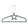 Necessities By Tendertyme Grey Star Hanger: Set of 10