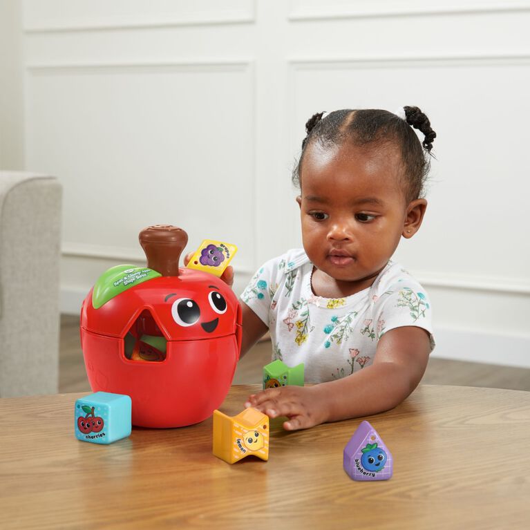 LeapFrog Spin and Change Apple Shape Sorter - English Edition