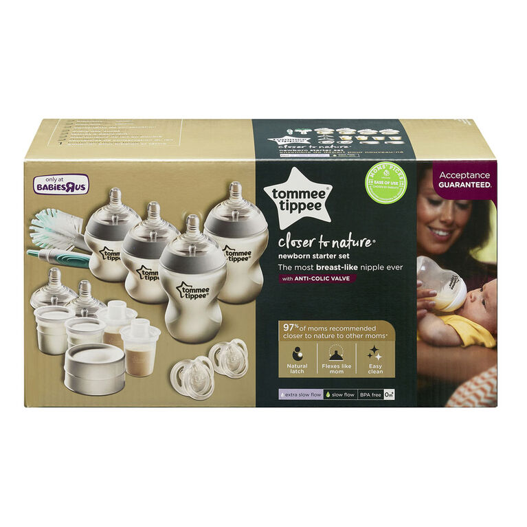 Ensemble de départ pour nouveau-né closer to nature de Tommee Tippee - Notre exclusivité