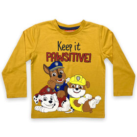 Paw Patrol - Long Sleeve Tee - Yellow - 2T