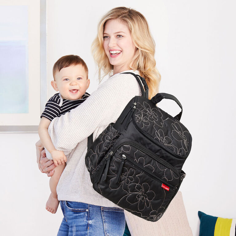 Skip Hop Forma Diaper Backpack Floral Quilt Babies R Us Canada
