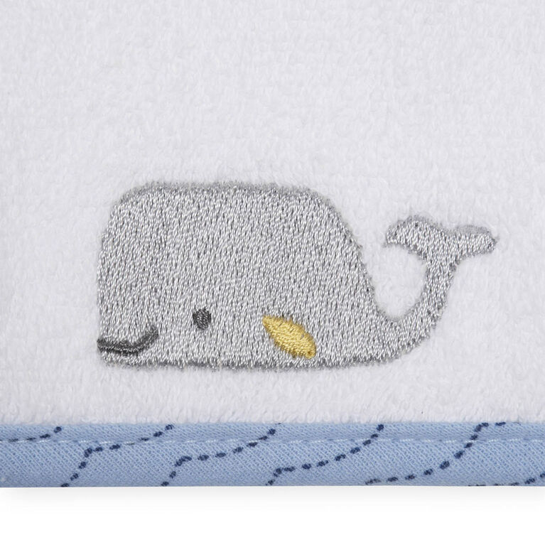 Koala Baby 6-Pack Washcloths, Blue Maritime