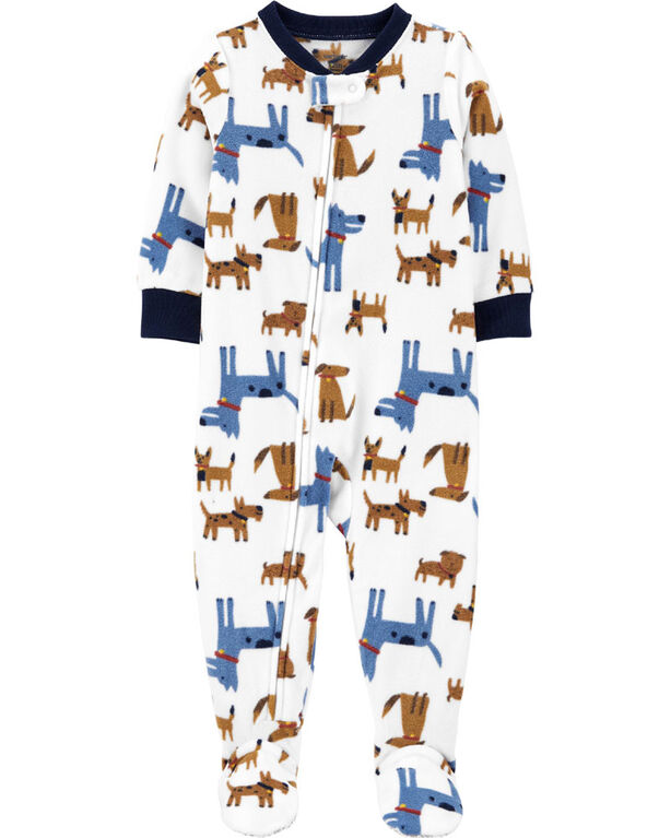 18 mois Pyjama 1 pi&egrave;ce en molleton &agrave; chien Carter's