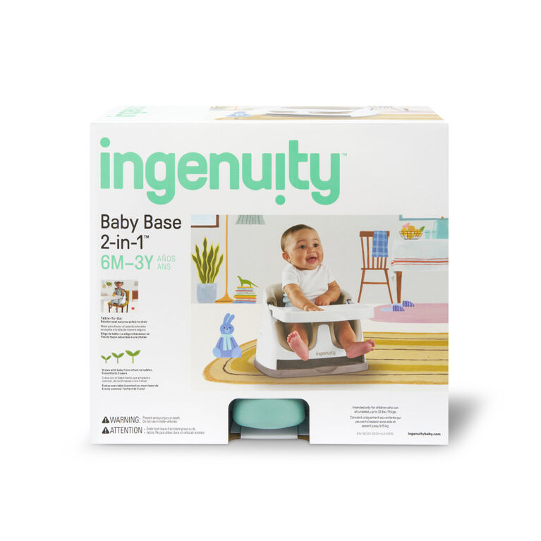 Baby Base 2-in-1 Siège de Ingenuity - Mist