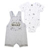 Star Wars 2 piece Shortall set - Grey, 18 Months