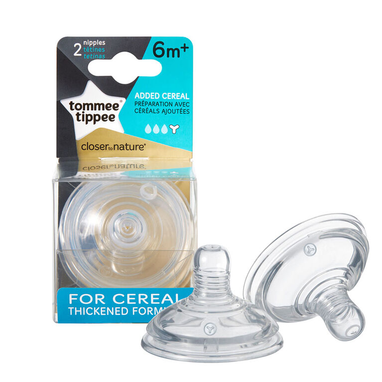 Tommee Tippee Closer to Nature Added Cereal Nipple