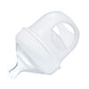 Bouteille de poche en silicone de Boon Nursh 118 ml Clair.