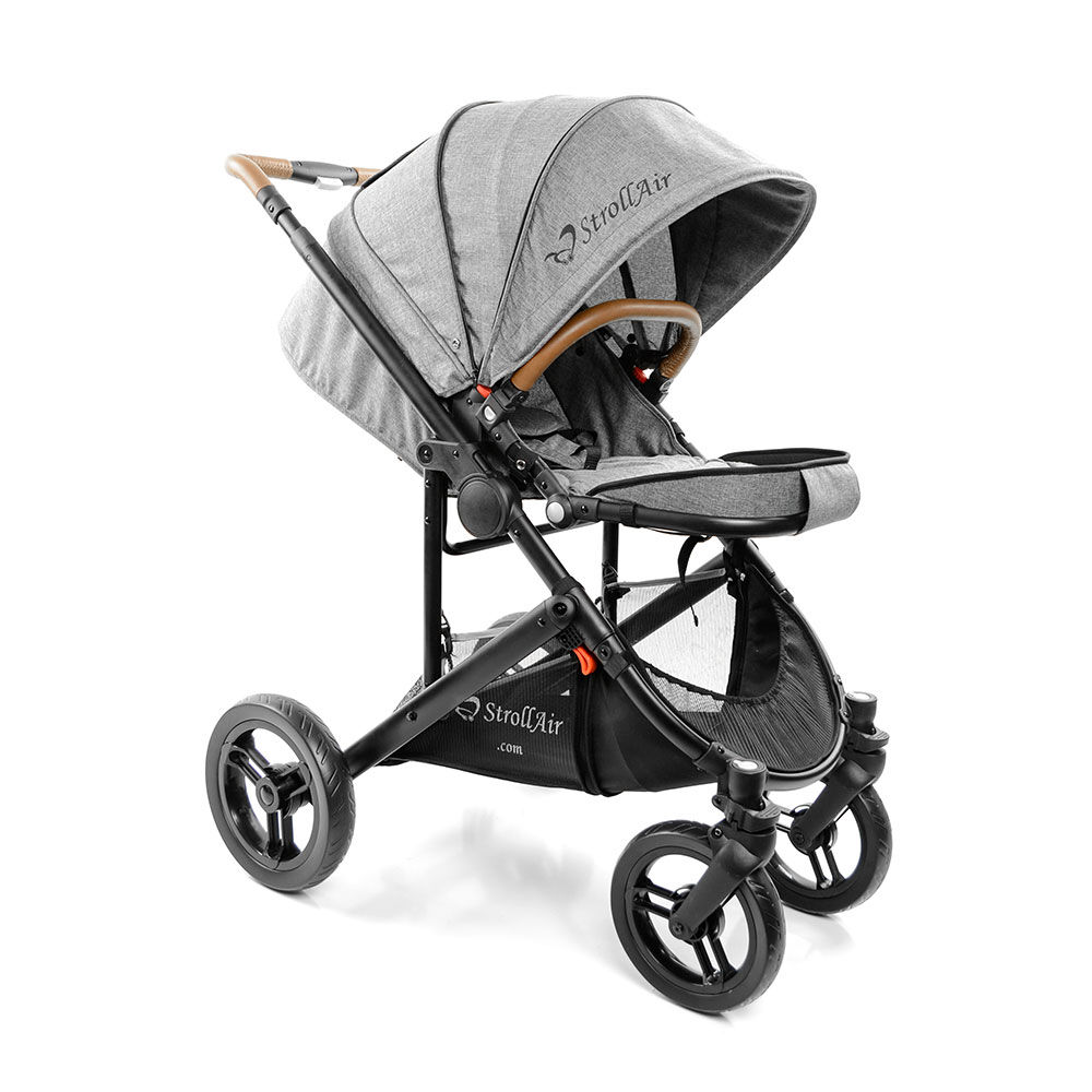 single stroller that converts to double