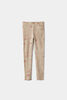 Ribbed Pocket Legging Oatmeal 2-3Y