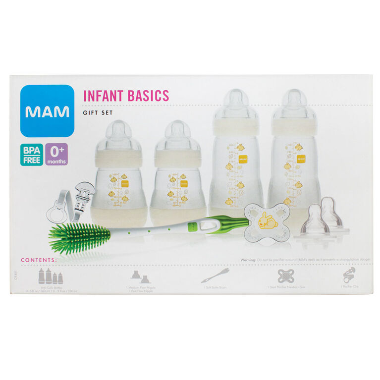 Set Cadeau de biberon Essentiels pour bébé.