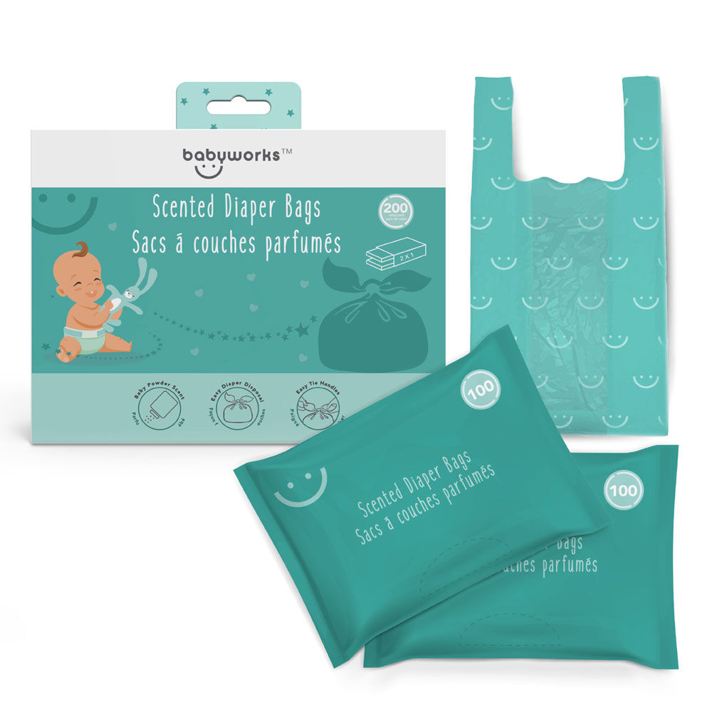 Bodyguard - Baby Diapers And Sanitary Disposal Bag - 75 Bags - Medanand