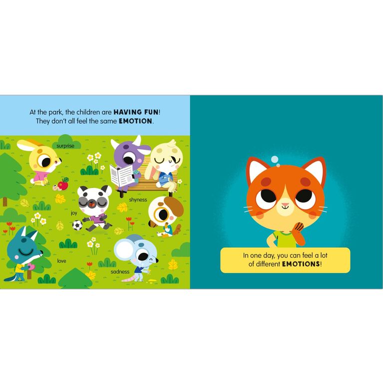My Animated Picture Book Emotions - English Edition