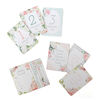 Itzy Ritzy Milestone Cards - Floral - English Edition