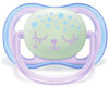 Philips Avent Ultra Air Nighttime Pacifier, 0-6 months, various colors, 2 pack