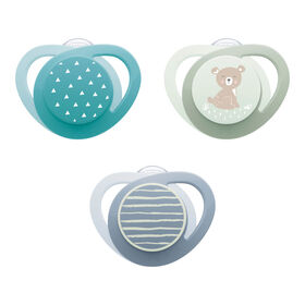 NUK Glow-in-the-Dark Orthodontic Pacifier, 6-18 months