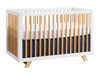 Oxford Baby Visby 3 in 1 Convertible Crib White/Natural - R Exclusive