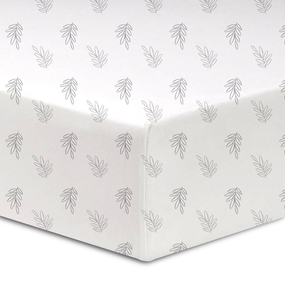 Koala Baby 1 Piece Percale Sheet Grey Feuille Babies R Us Canada