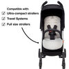 Diono Baby Seat Liner For Stroller, Gray Light
