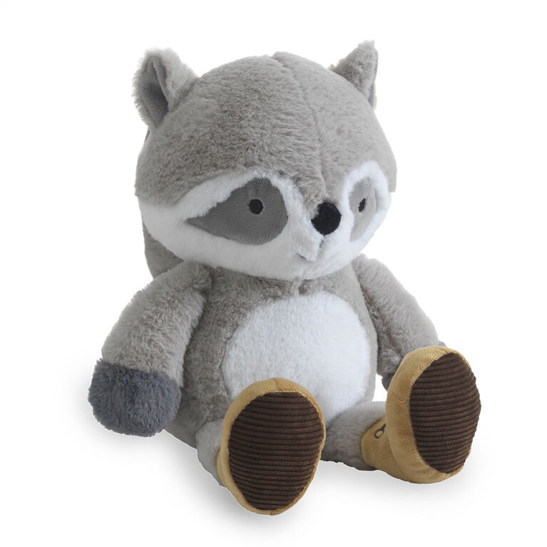 Lambs & Ivy - Little Campers Plush Raccoon - Pumpkin - Gray