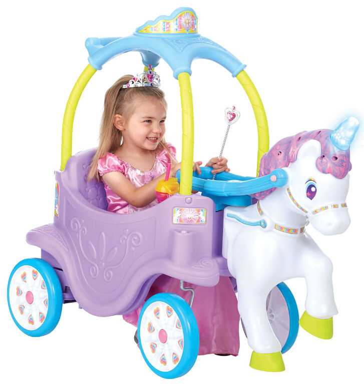 Little Tikes Magical Unicorn Carriage Ride On Toys R Us Canada