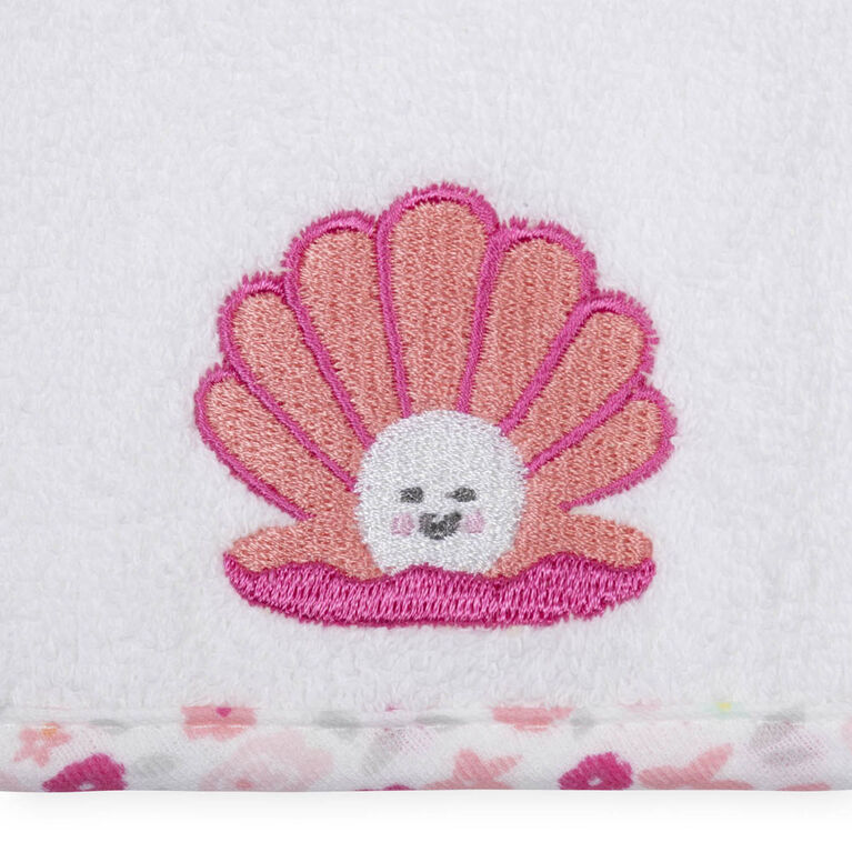 Koala Baby 6-Pack Washcloths, Pink Sea Creature