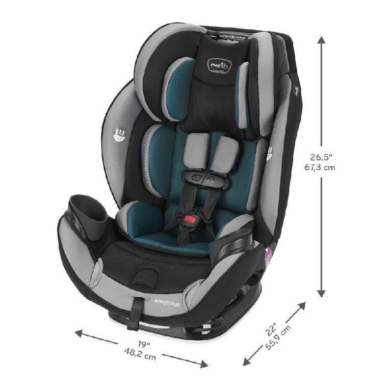 Evenflo EveryStage Deluxe All-in-one Car Seat - Reefs