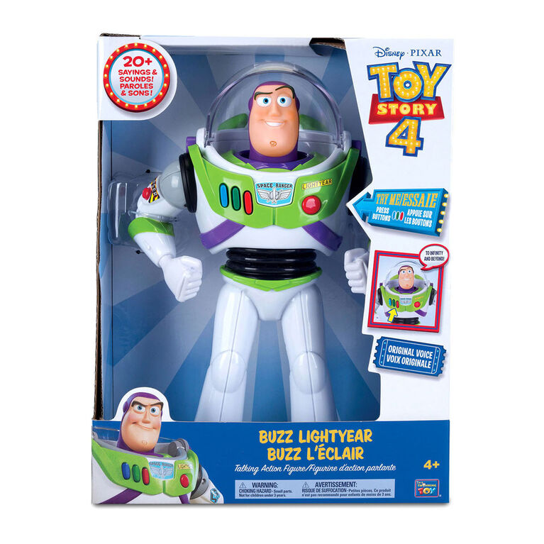 Toy Story Buzz L Eclair Figurine D Action Parlante Toys R Us Canada