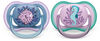 Avent Ultra Air Pacifier 6-18m fish /sea horse 2pk