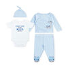 Koala Baby 4 Piece Take Me Home Sets, Blue, 0-3M