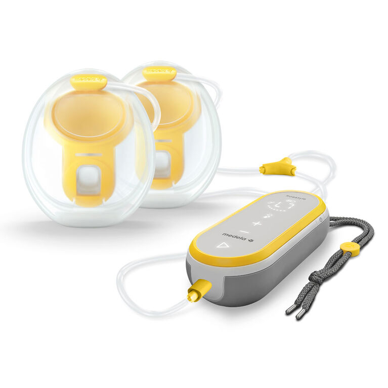 Medela Freestyle Tire-lait mains libres - Portable, Mobile et Discret avec  connectivité à l'application.