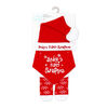 Baby Mode Baby's First Christmas Hat, Bib and Sock Set Red Snowflake