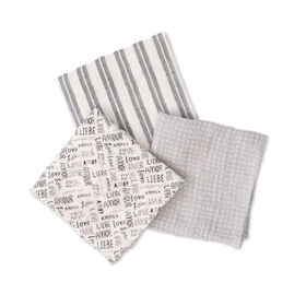 Red Rover - Cotton Muslin Swaddle 3 Pack - Love Language - R Exclusive