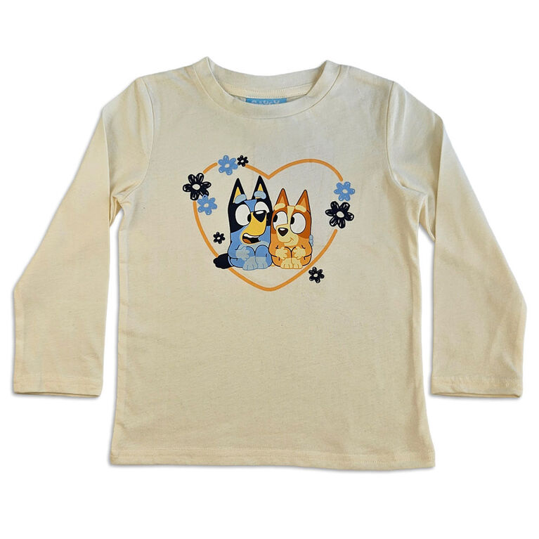T-shirt à manches longues Bluey - Gardenia 5T