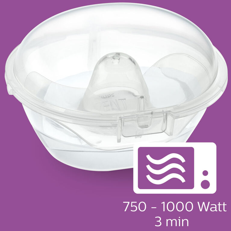 Philips Avent Nipple Shields with storage case, 2pk, medium