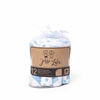 Jesse & Lulu Lot de 12 gants de toilette sur le thème du ciel : bleu