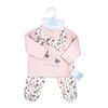 Baby Mode 3 Piece Quilted Take Me Home :Pink Itty Bitty So Pretty