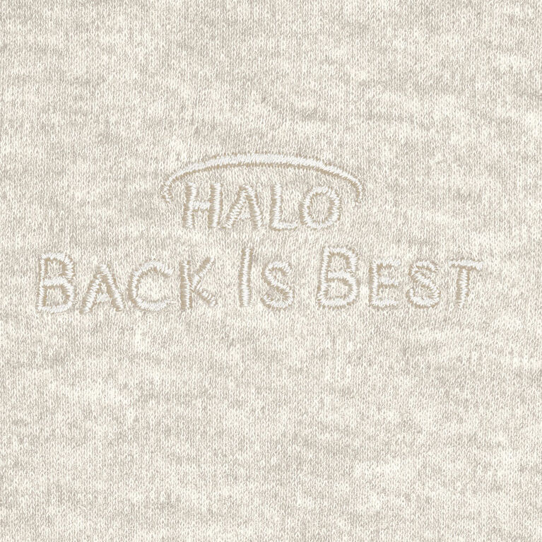 HALO SleepSack Swaddle - Ideal Temp - Oatmeal/Pink Small 3-6 Months