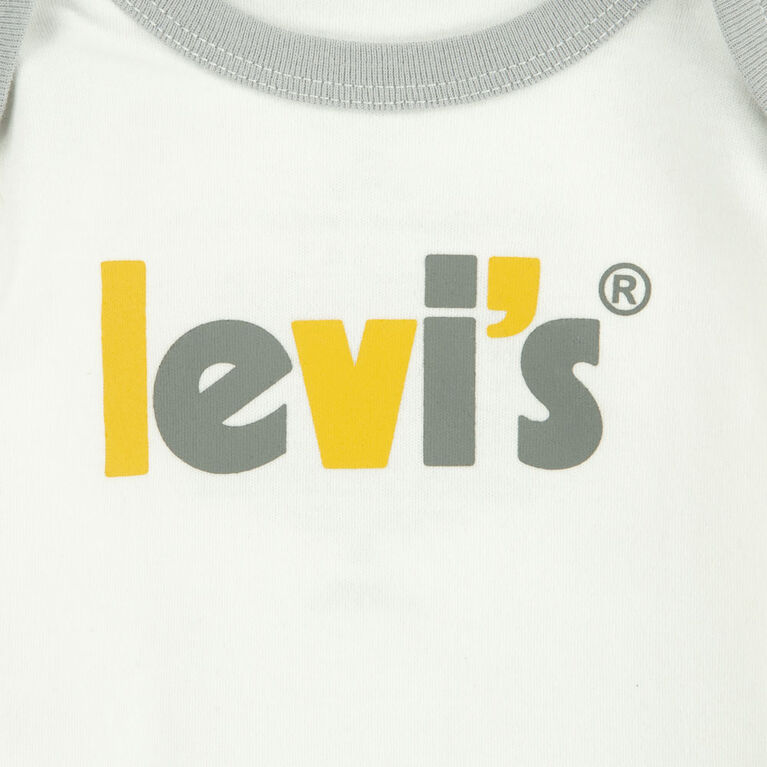 Levis Bodysuit - Marshmellow - Size 0/3Nb