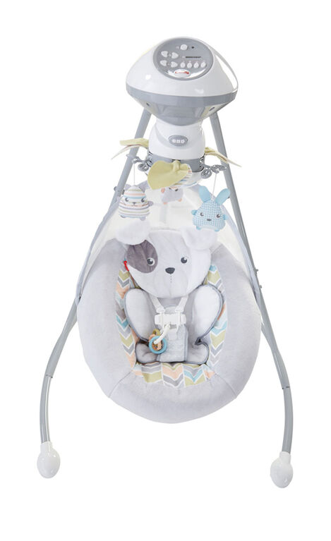 Fisher Price Sweet Snugapuppy Dreams Cradle N Swing